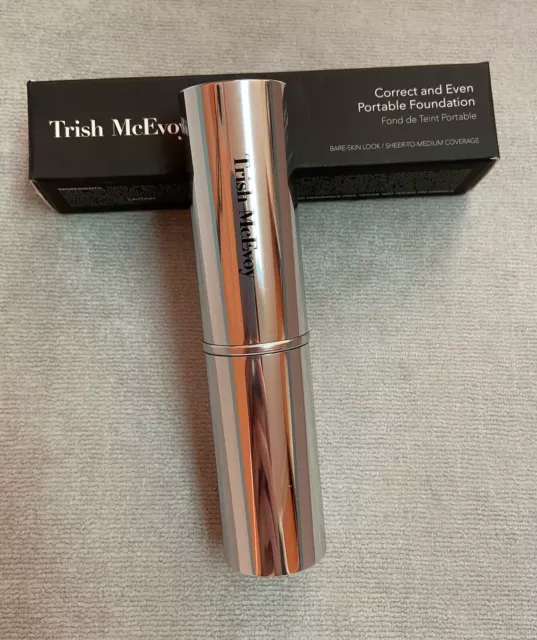 Trish McEvoy Correct And Even Portable Foundation Shade 6 0.32oz / 9g NIB