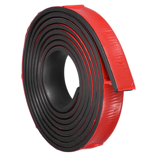 Strisce di gomma adesiva 1.2""B x 3/16""T x 3'L massiccio in neoprene foglio di gomma rotoli