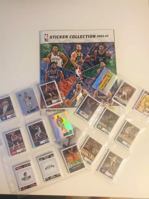 NBA Basketball Panini 2022-23 Album + complete stickers set