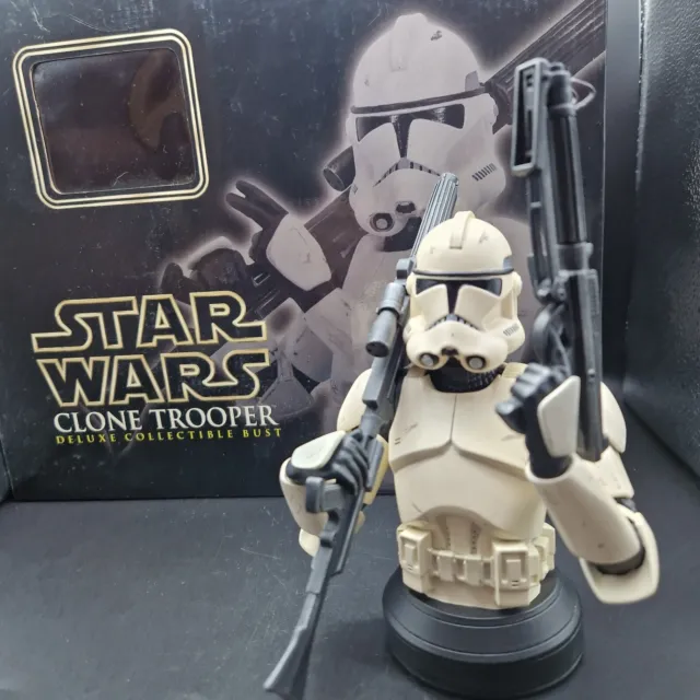 Clone Trooper Gentle Giant Star Wars Limited Edition Deluxe Sith Bust 8670 ROTS