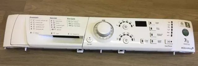 Hotpoint WMF760P Waschmaschine Hauptbedienfeld Fascia Original Ersatzteile
