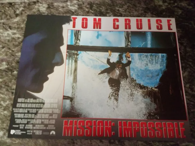 Mission Impossible lobby cards - Tom Cruise, Brian De Palma