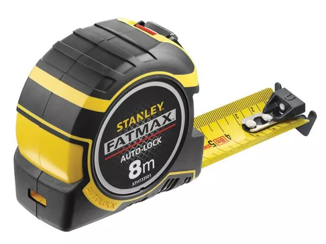 Stanley - Ruban de poche FatMax® Autolock 8m (Largeur 32mm)