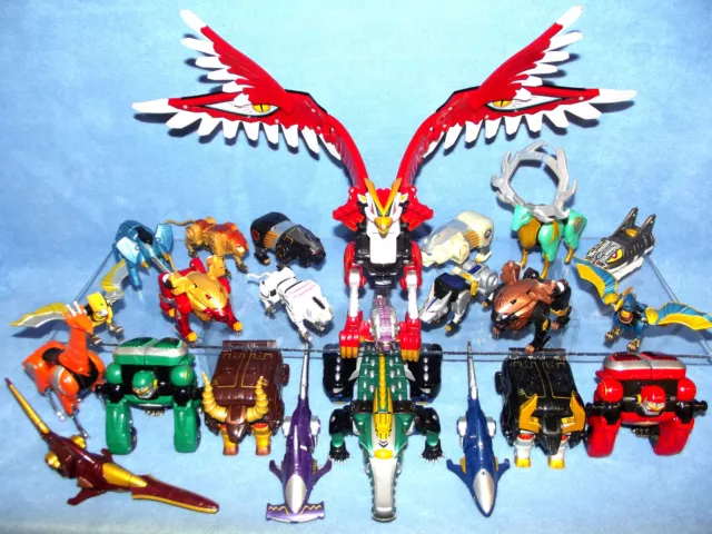 Power rangers wild force best sale megazord toys for sale
