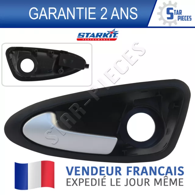 Poignee De Porte Interieure Avant Gauche Seat Ibiza 6J 08-17 - Grise 2