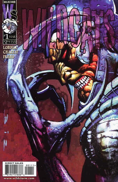 Wildcats (2nd Series) #1C VF/NM; WildStorm | Simon Bisley variant - we combine s
