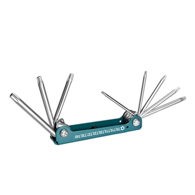 Jeu clés Torx Hex 8 en 1 clé molette pliante outil réparation