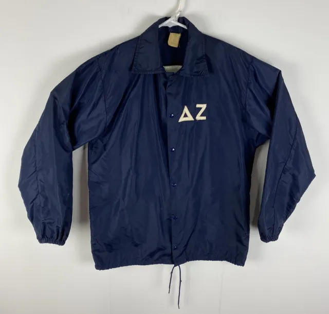 VTG General Athletic Products 50s/60s USA nylon Delta Zeta windbreaker jacket S