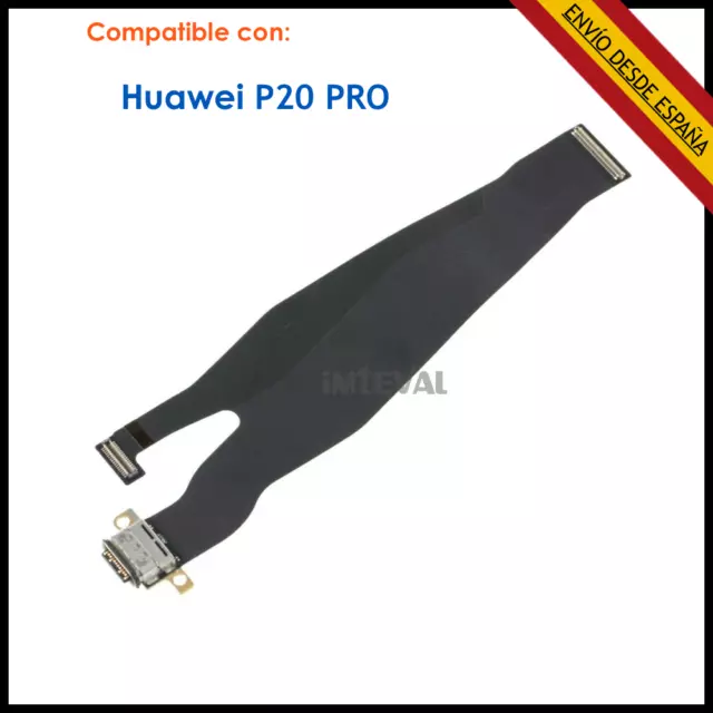 Flex De Carga Para Huawei P20 Pro Conector Puerto Usb Tipo C Cable Placa Cable