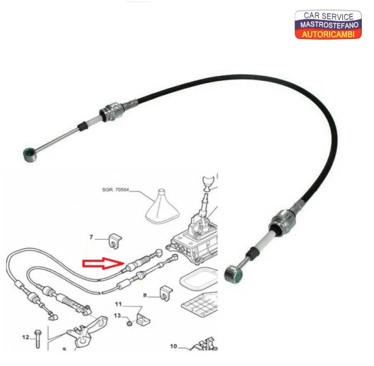 CAVO CAMBIO LEVA Marce Innesto Fiat Punto Ii 188 1.2 1.4 Benzina Oe 55234098 EUR 49,99 CAVO CAMBIO LEVA Marce Innesto Fiat Punto Ii 188 1.2 1.4 Benzina Oe 55234098 EUR 49,99