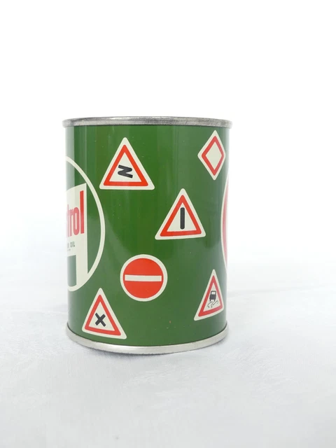 Castrol  Spardose Öldose Oel Benzin Öl Tankstelle Blech  Original Tank D 4
