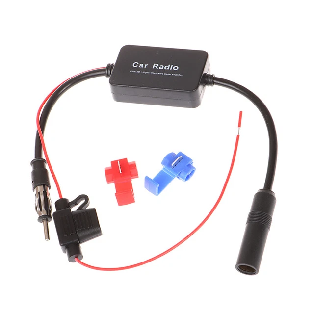 CAR STEREO FM&AM Radio Signal Antenna Aerial Signal Amp Amplifier