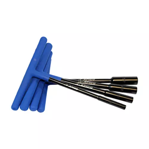 Apico Premium T-Bar Tool Set - 6mm 8mm 10mm & 12mm - 4 piece set - Black & Blue