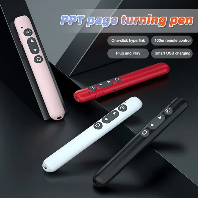 Power point Presentation Remote Wireless Presenter Laser Pointer Clicker Pen Hot