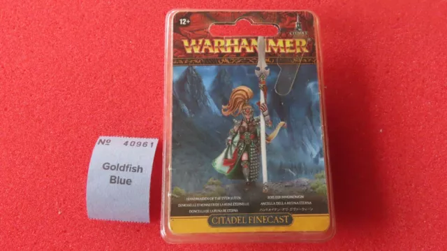 Games Workshop Warhammer High Elf Elves Handmaiden of the Everqueen Finecast OOP
