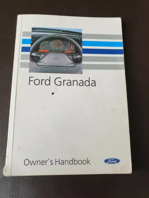 Original Ford Granada Driver's/Owner's Handbook/Manual