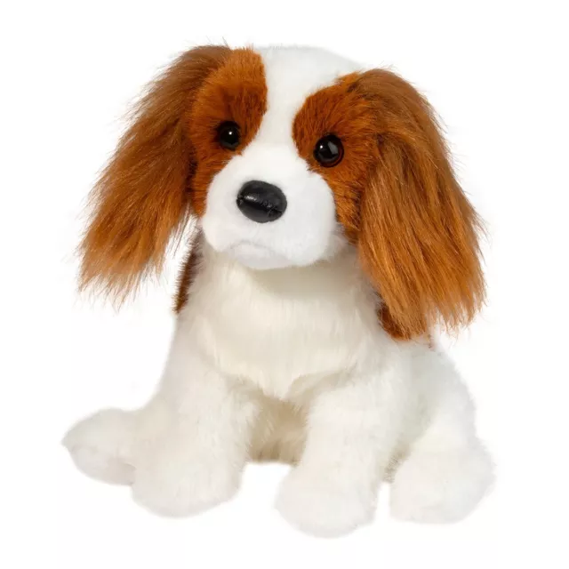 KINGSLEY the Plush CAVALIER KING SPANIEL Dog Stuffed Animal - Douglas Toys #1918