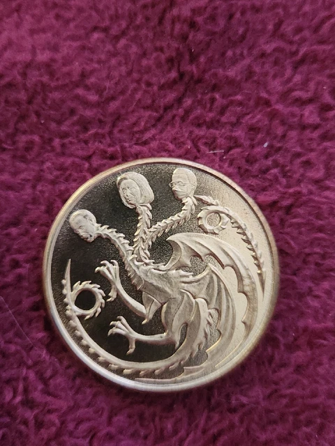 Inflation Is Coming 1 Oz Copper .999 3 Head Beast Biden Pelosi Fauci 2021 Round