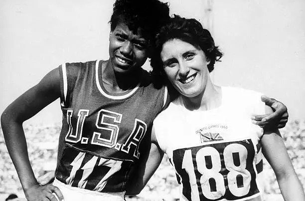 Olympic Games Rome Women's 100 Metres USA's gold medal winne- 1960s Old Photo