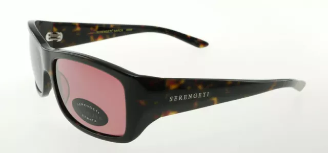 Serengeti SARCA Tortoise / Sedona Polarized Sunglasses 6966 55mm