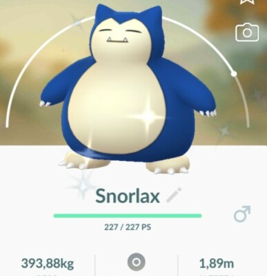 Pokemon Go Shiny Snorlax Eur 35 00 Picclick Fr