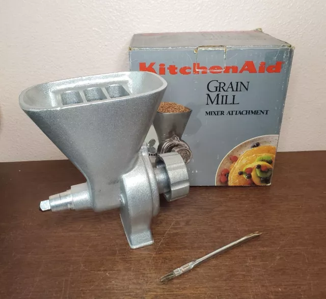 Rare Vintage KitchenAid / Hobart Grain Mill Attachment (Model GM