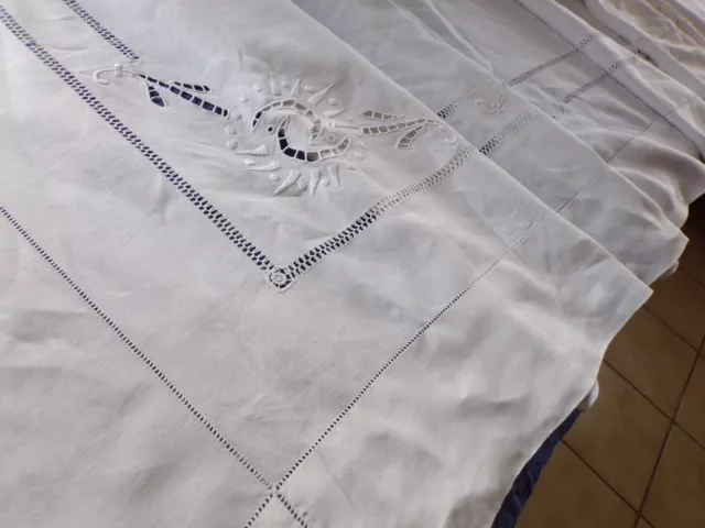 Lenzuolo Antico Filo Di Lino - Con Ritorno - 240 CM X 320cm