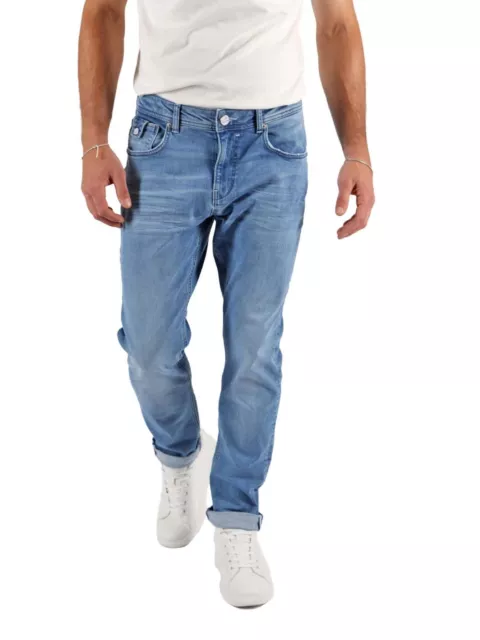 M.O.D. Jeans uomo RICARDO regular fit - blu - recite blu W28-W40 stretch