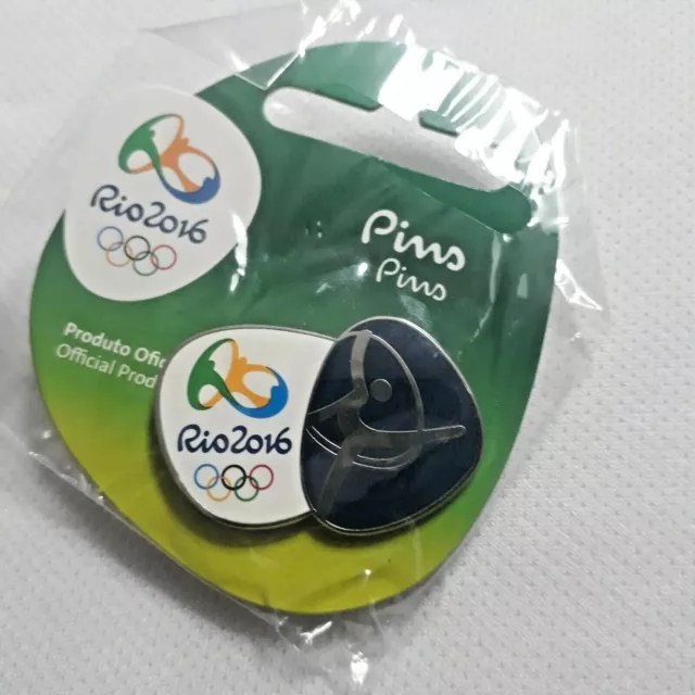 NEW Official Pin Olympic Games Rio 2016 Limited edition - Gymnastics Icon