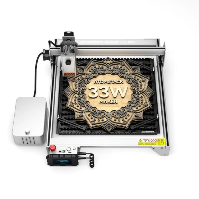 ATOMSTACK X30 Pro 160W Laser Engraver Cutting Machine 33W CNC Metal Engraving
