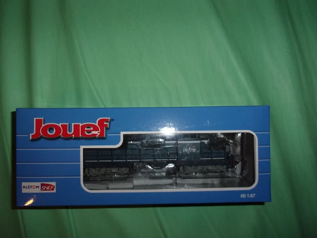 JOUEF locomotive diesel BB69000 bleu INFRA HJ2157 NEUF et RARE