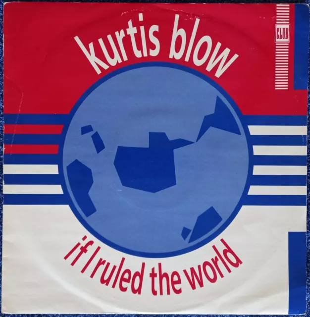 Kurtis Blow: If I Ruled The World 12" Vinyl Single 1985 Excellent Condition