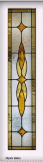 Beautiful 28" x 80" x 13/8 Stained Glass Interior designer Doors W0W