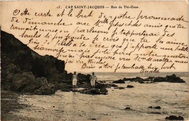 CPA AK INDOCHINA Cap St.Jacques Baie de Thi-Ouan VIETNAM (957514)