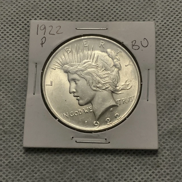 1922 p Silver Peace Dollar 90% silver.