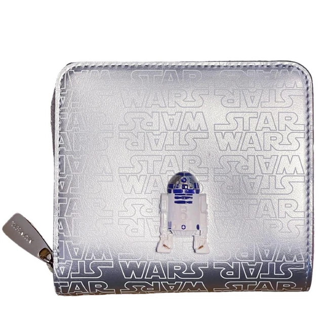 MUVEIL Star Wars 2-fold wallet R2D2 Silver