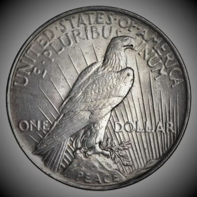 1924 Peace Dollar Silver AU/UNC HI GRADE ⭐273⭐V3⭐ 3