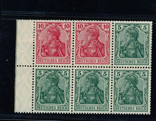Deutsches Reich Germania HBlatt 23aa A ungebraucht Falz
