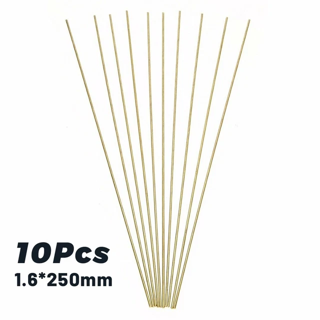 Barra de soldadura latón latón HS221 para reparación soldadura 10 PC 10 UD.