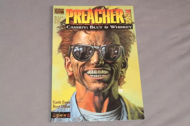 Preacher Special 1 Cassidy: Blut & Whiskey UNGELESEN Vertico DC Comics  Speed