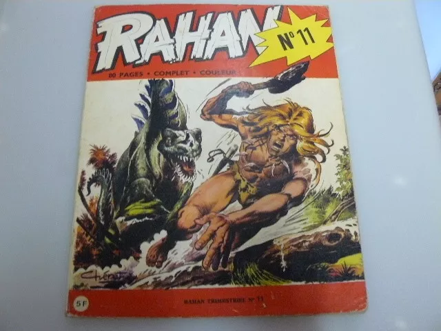 Rahan N° 11 Edition Originale De Septembre 1974 Andre Cheret Lire Description