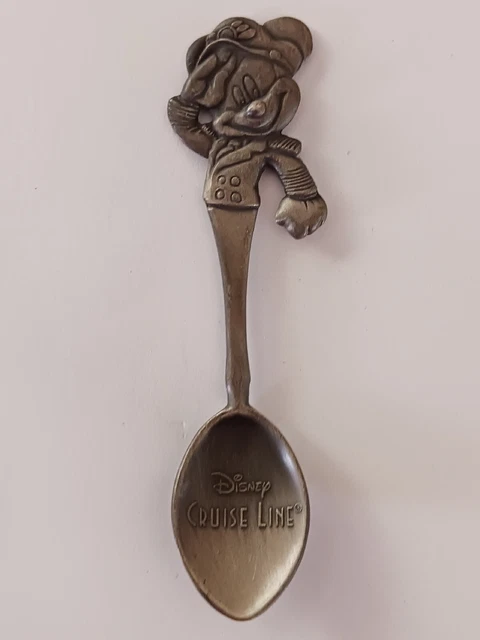 Disney Cruise Line Captain Mickey Pewter Spoon