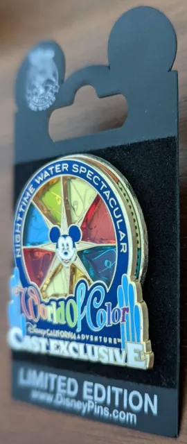 DCA Disney California Adventure Cast Exclusive World of Color Spinner Pin LE 750 2