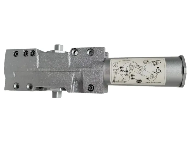 Extra Heavy Duty Commercial Automatic Door Closer, Cast Iron Body ONLY