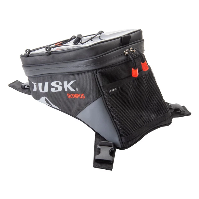 Tusk Olympus Tank Bag Large Black/Grey For HONDA XR650L 1993-2009,2012-2021