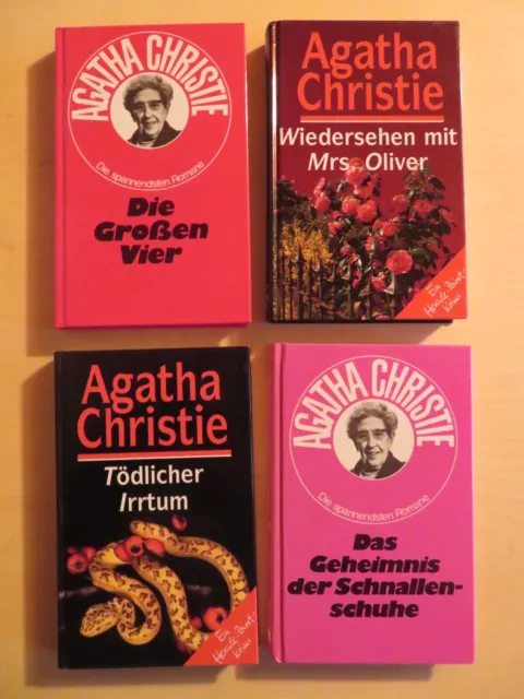 Agatha Christie Hercule Poirot 6 Bücher spannend Opfer Mord Detektiv Attentat