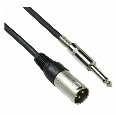 bespeco Bespeco Silos Cavo XLR maschio cannon Jack 6.3 mono per speaker casse attivi 