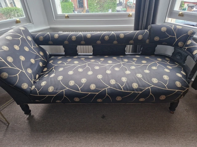 Antique Chaise Longue Chair (Edwardian)
