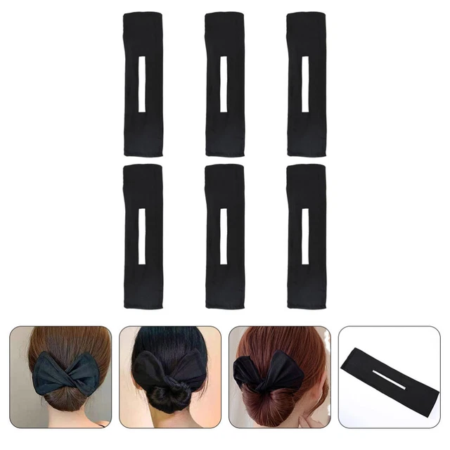 Fteur panecillos para el cabello fabricante francés pliegue para el cabello envoltura rosquilla panecillos para el cabello