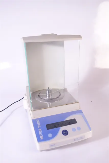 Mettler Toledo AL204 Digital Laboratory Analytical Balance Scale 210g 0.1mg +Cal